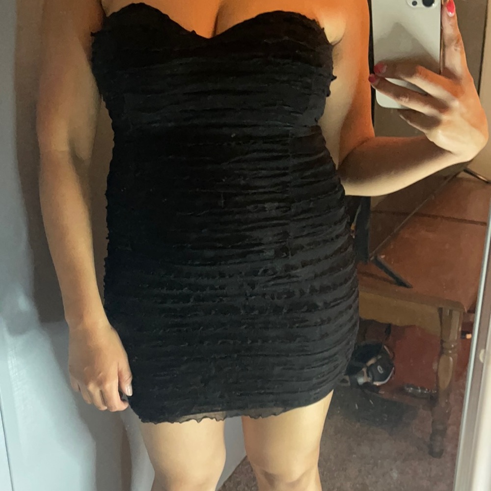Mini Black Dress